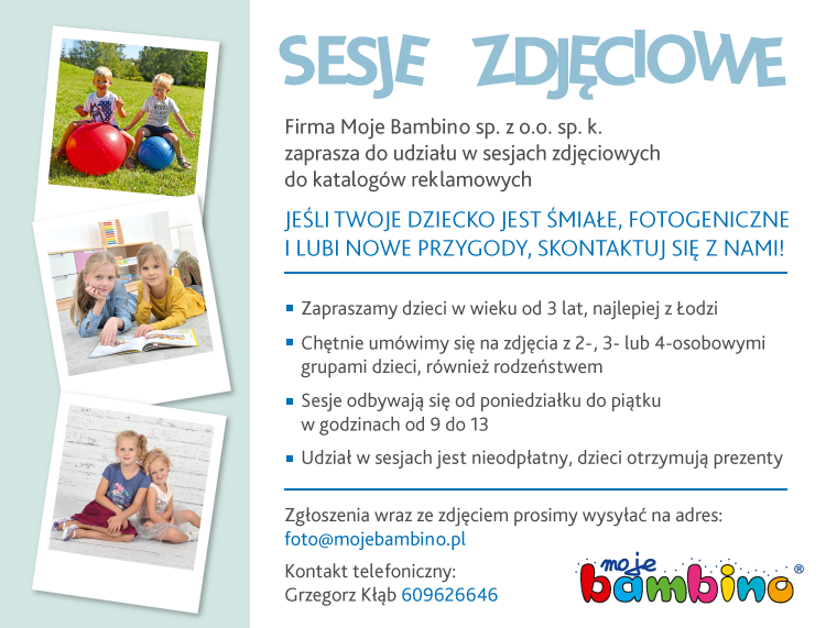 sesje zdjęciowe